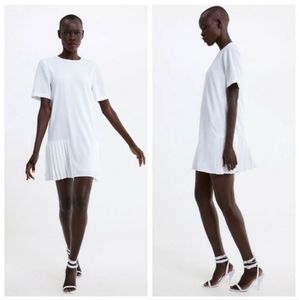 Zara pleated dress